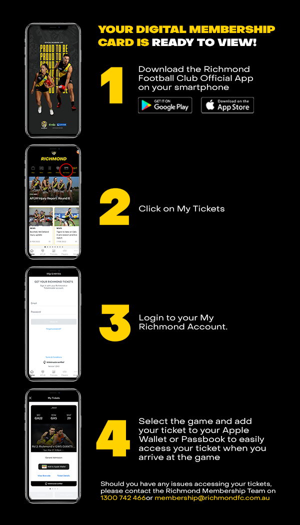 Richmond FC Digital Membership Card
