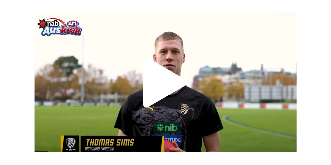 NAB AFL Auskick skill #2 - Mark